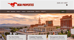 Desktop Screenshot of msmpropertymanagement.com